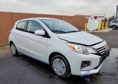 2024 Mitsubishi Mirage Es from USA, damaged, VIN ML32AUHJXRH010501